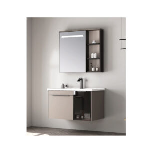 Meuble-de-salle-de-bain-suspendu-avec-lavabo-intégré--couleur-sombre-BATIPRO-PRESTIGE