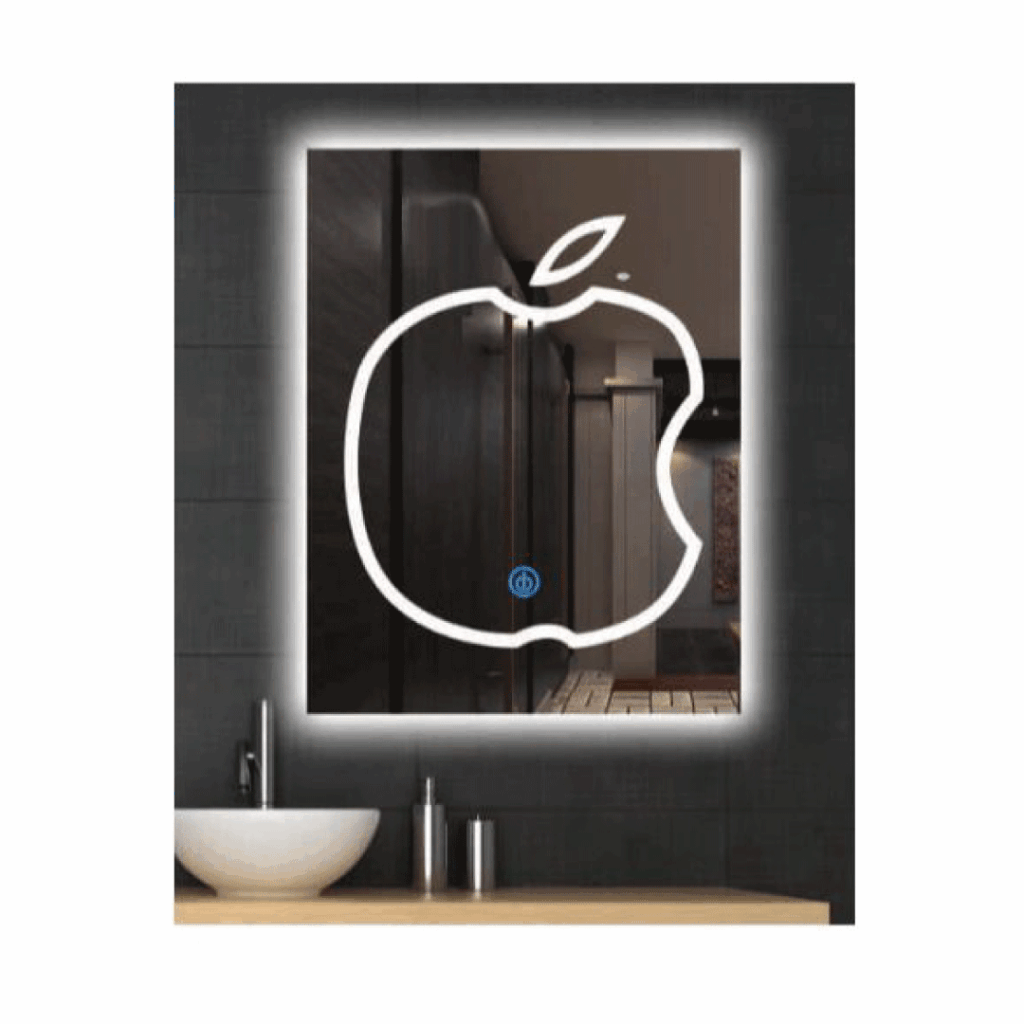 Miroir-intelligent-LED-avec-capteur-tactile-batipro-prestige-modele-pomme