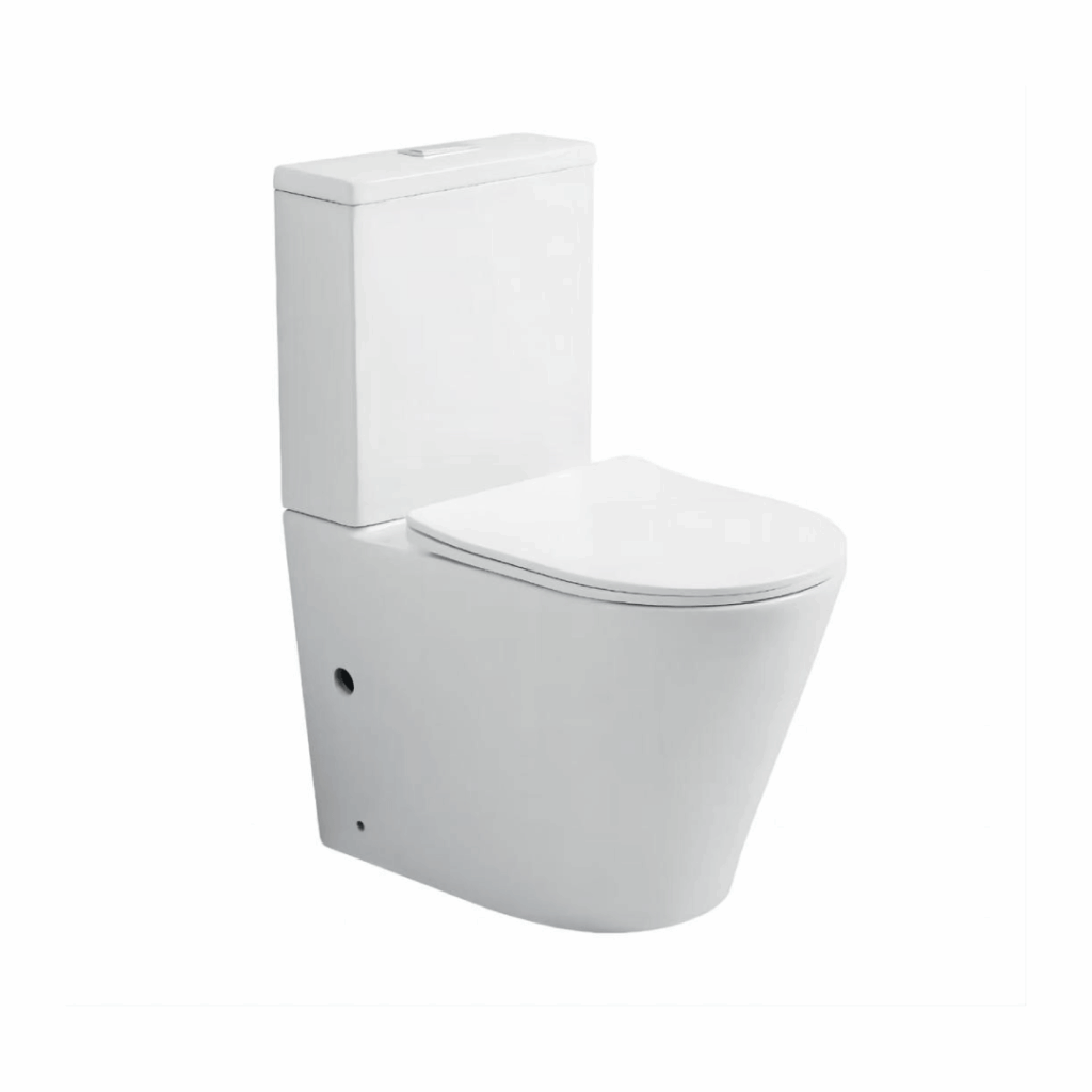 Pack-WC-à-poser-rond-avec-abattant-à-fermeture-douce